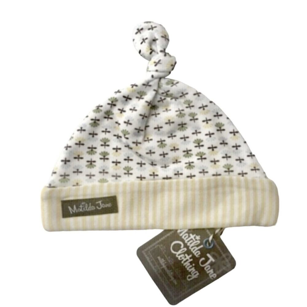 NWT Matilda Jane Knot Beanie Hat 12-24m